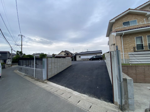 福津市　駐車場拡張工事