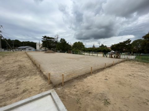 福津市　園庭　造成工事をはじめとする各種施工