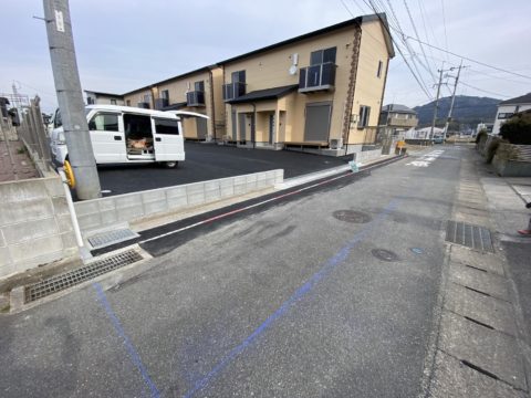 福津市　アパート　新築工事