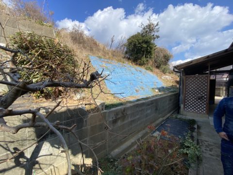 〜法面補修依頼〜